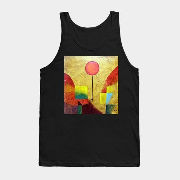 Paul klee yellow color art Tank Top by Linnystore